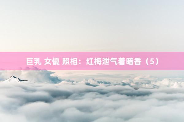 巨乳 女優 照相：红梅泄气着暗香（5）